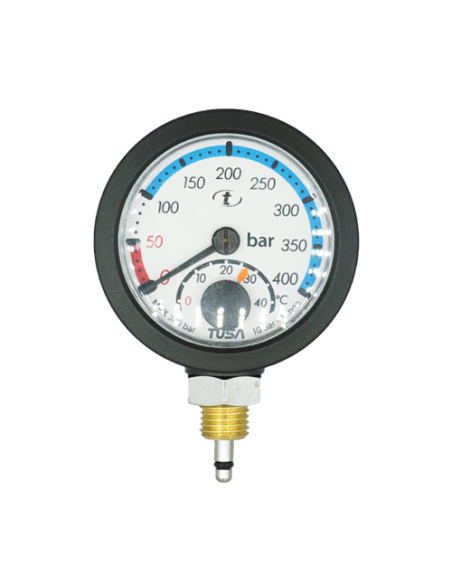 Pressure gauge without hose Tusa PRU 227 400Bar