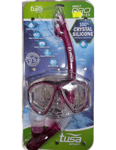 Kaukė+Vamzdelis TUSA Sport Adult
