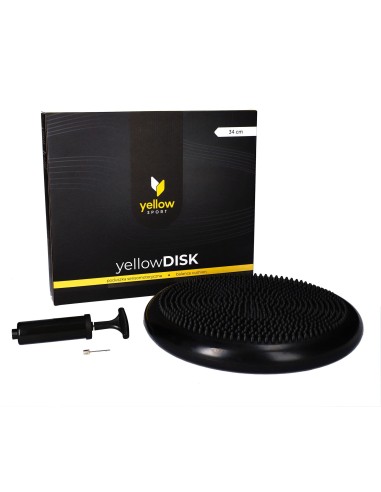 Balansavimo - masažinė pagalvėlė YellowSport  (34cm.)