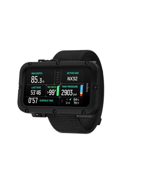 Компьютер SUUNTO Nautic с эластичным ремешком.