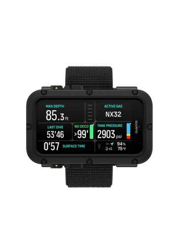 Dators SUUNTO Nautic ar elastīgu siksniņu.