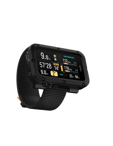 Компьютер SUUNTO Nautic с эластичным ремешком.