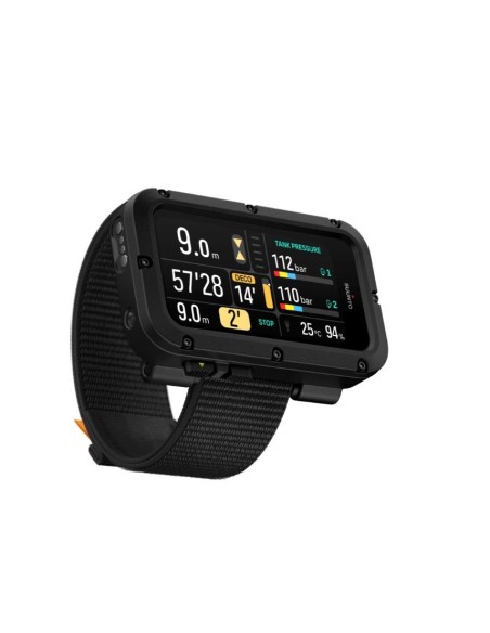 Компьютер SUUNTO Nautic с эластичным ремешком.
