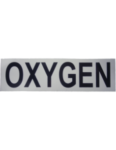 Sticker sticker OXYGEN 35x8cm