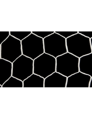 Salės futbolo-rankinio vartų tinklas HEX 3x2x0,8x1m (4mm)