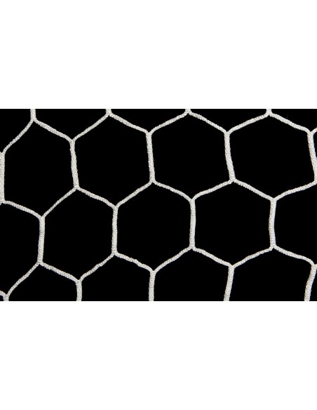 Salės futbolo-rankinio vartų tinklas HEX 3x2x0,8x1m (4mm)