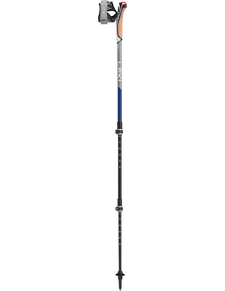 Šiaurietiško ėjimo lazdos LEKI "SPIN" (100-130cm) reguliuojamos