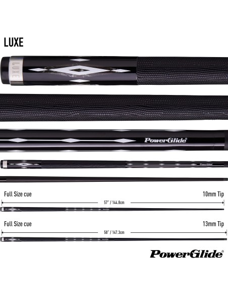 PowerGlide pulo lazda "LUXE CARBON" (2 dalių)