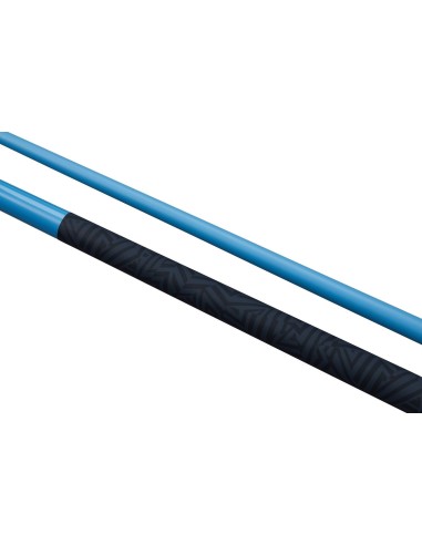 PowerGlide pool cue "QUANTA BLUE CARBON" (2 pieces) 13mm