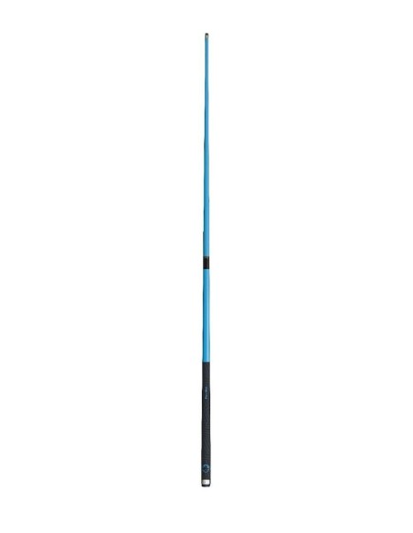 PowerGlide pool cue "QUANTA BLUE CARBON" (2 pieces) 13mm
