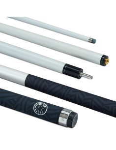 PowerGlide pool cue "QUANTA WHITE CARBON" (2 pieces) 13mm
