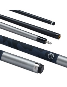 PowerGlide biljarda kija "EMANATE CARBON" (2 gab.) 13mm sudrabs