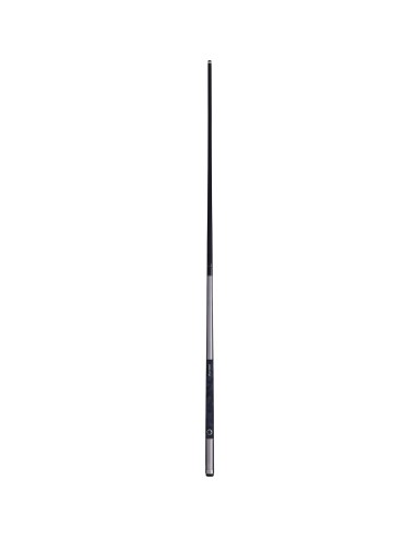 PowerGlide pool cue "EMANATE CARBON" (2 pieces) 13mm Silver