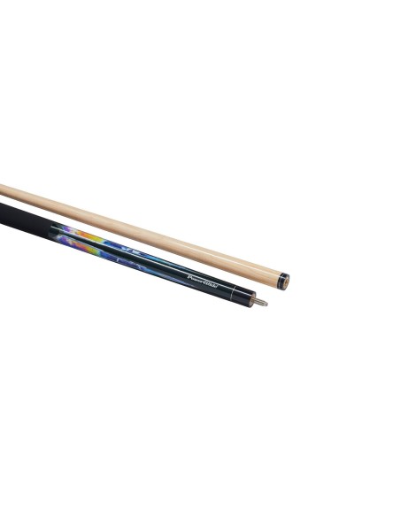 PowerGlide pool cue "PSYCHEDELIC" (2 pieces) 13 mm