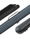 PowerGlide dėklas 2 dalių pulo ir snukerio lazdoms "SVARTUR MET GREY"
