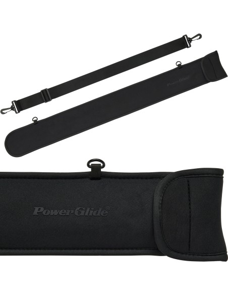 PowerGlide dėklas 2 dalių pulo ir snukerio lazdoms "SKUBA"
