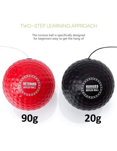 "Knockout" Reflex Ball - treniruočių kamuoliukas (Aim Ball)