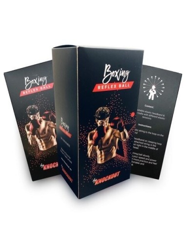 "Knockout" Reflex Ball - treniruočių kamuoliukas (Aim Ball)