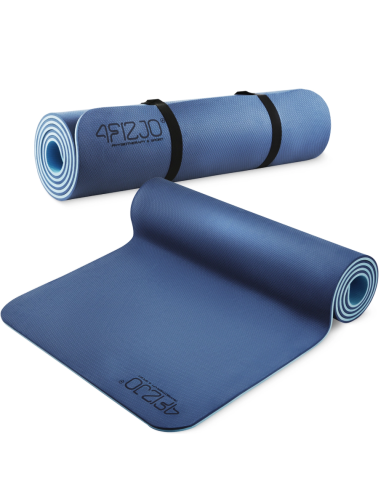 Neslystantis TPE mankštos ir jogos kilimėlis 4FIZJO (180x60x0,6cm)