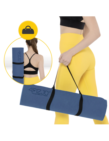 Neslystantis TPE mankštos ir jogos kilimėlis 4FIZJO (180x60x0,6cm)