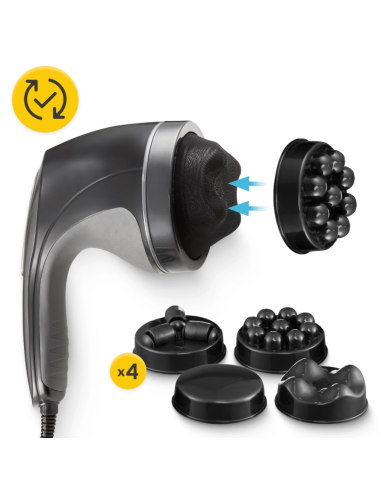 Handheld anti-cellulite massager 4FIZJO