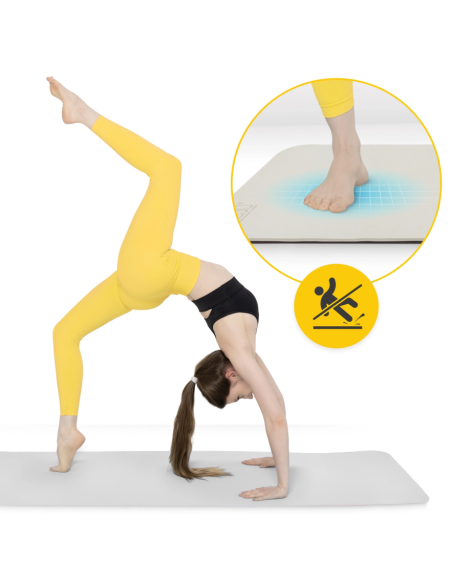 Neslystantis TPE mankštos ir jogos kilimėlis 4FIZJO (180x60x1cm)