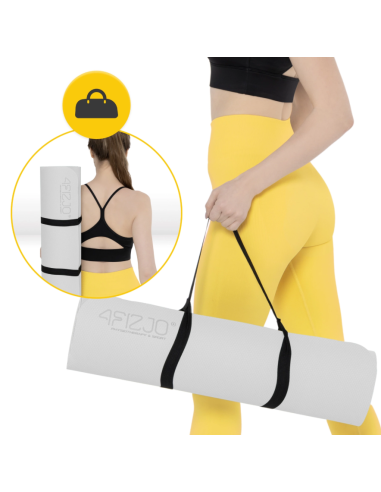 Neslystantis TPE mankštos ir jogos kilimėlis 4FIZJO (180x60x1cm)