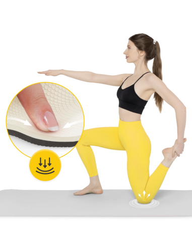 Neslystantis TPE mankštos ir jogos kilimėlis 4FIZJO (180x60x1cm)