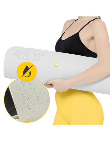 Neslystantis TPE mankštos ir jogos kilimėlis 4FIZJO (180x60x1cm)