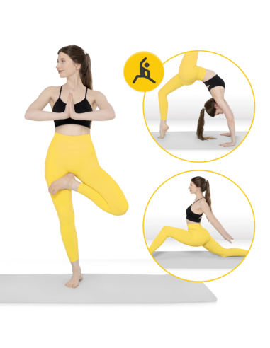 Neslystantis TPE mankštos ir jogos kilimėlis 4FIZJO (180x60x1cm)