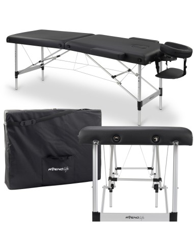 Masažo stalas YellowSport  "NADIA" 60 cm (juodas)