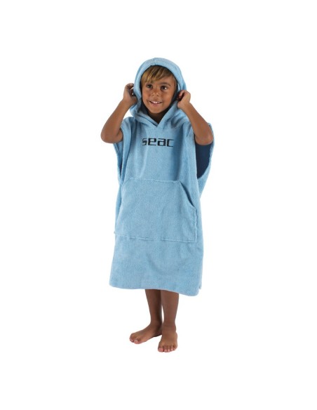 Vaikiškas paplūdimio apsiaustas - gobtuvas Seac Poncho