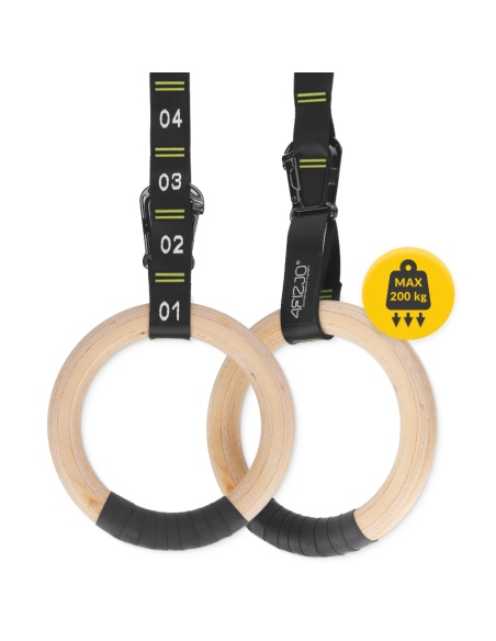 Mediniai gimnastikos žiedai 4FIZJO