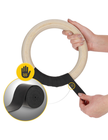 Mediniai gimnastikos žiedai 4FIZJO