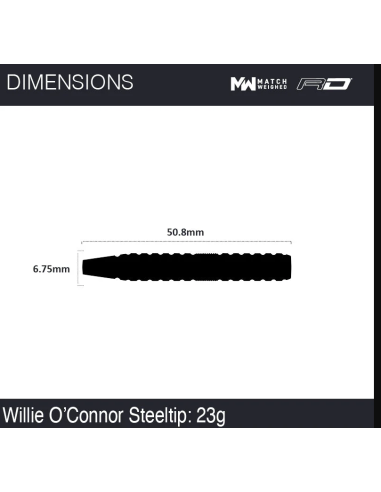 Winmau strėlytės JOE CULLEN 23g