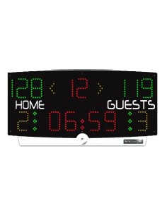 Multitop švieslentė su integruotais laikmačiais – profesionali krepšinio švieslentė