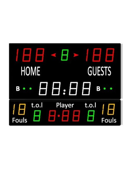 NBA 452 MF 7000 US švieslentė – profesionali NBA lygiui skirta sporto švieslentė