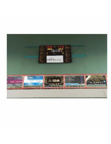 452 MB 7120-2 – belaidė daugiafunkcinė švieslentė su rezultatais, laikais, periodais ir papildoma tekstine informacija.