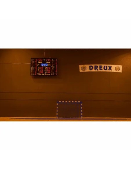 452 MB 3123-12 švieslentė – profesionali FIBA lygio 2 sporto švieslentė