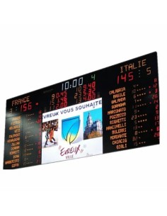 Švieslentės su integruotu vaizdo ekranu – LED sporto ekranai ir rezultatai