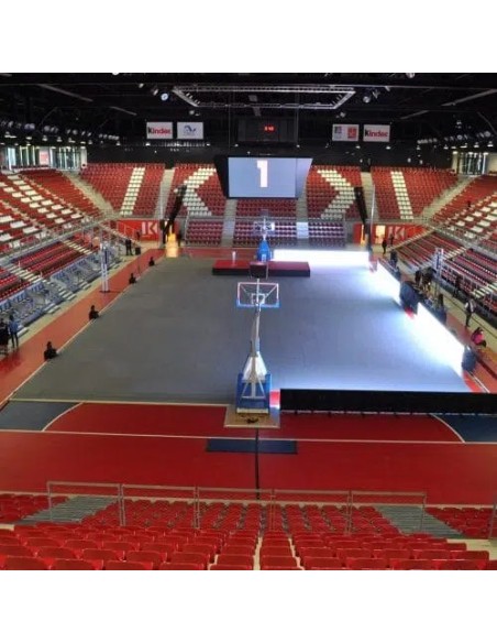 Video Cube LED – keturių pusių LED ekranas sporto arenoms