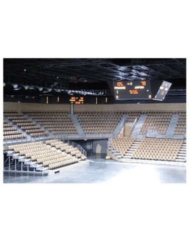 Video Cube LED – keturių pusių LED ekranas sporto arenoms