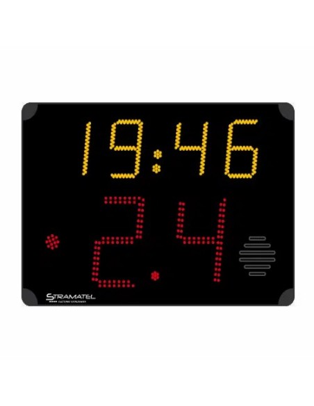 SC24 Timer Super Pro – profesionalūs FIBA lygio 2 šalutinio laikmačio rodmenys