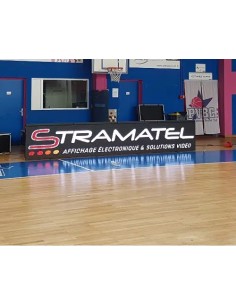 Indoor LED video perimeter