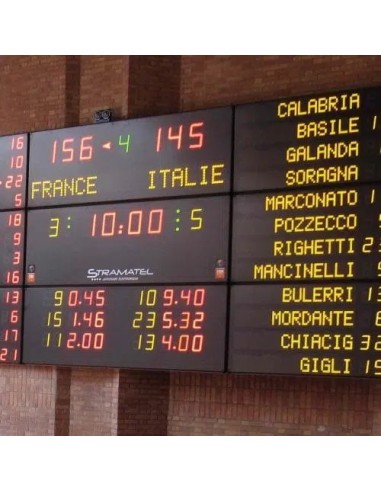 Scoreboard 452 ML 3123-123 – FIBA lygio 1 profesionali LED švieslentė