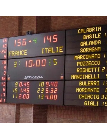 Scoreboard 452 ML 3123-123 – FIBA lygio 1 profesionali LED švieslentė