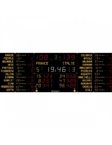 Scoreboard 452 ML 3123-123 – FIBA lygio 1 profesionali LED švieslentė