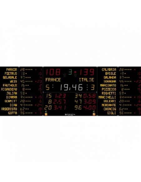 Scoreboard 452 ML 3123-123 – FIBA lygio 1 profesionali LED švieslentė