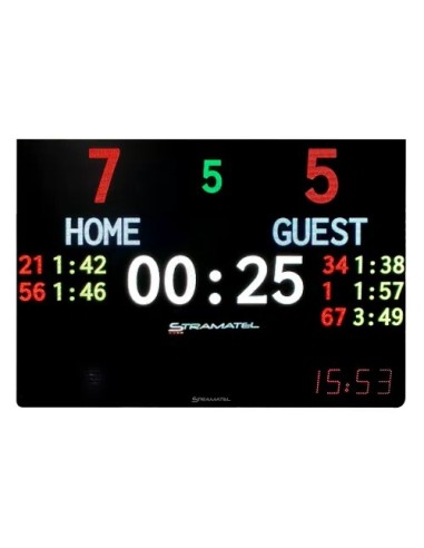 SL Video Scoreboard – 3-in-1 LED sporto rezultatai ir video sistema