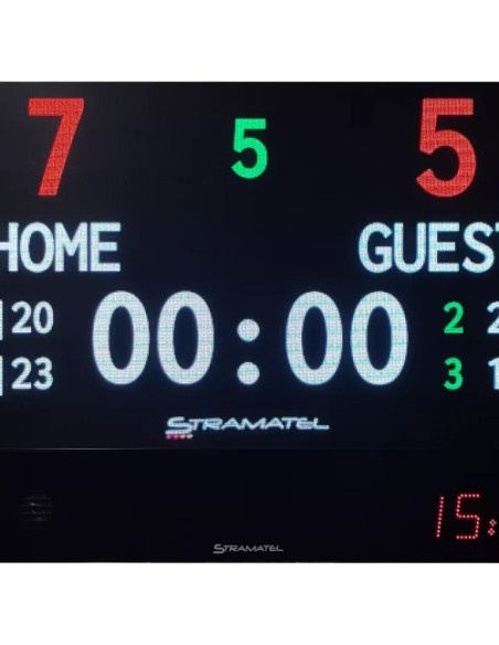 SL Video Scoreboard – 3-in-1 LED sporto rezultatai ir video sistema
